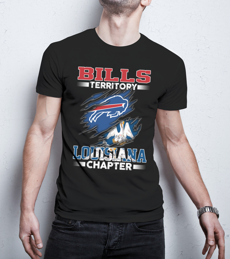 BILLS Territory Louisiana Chapter Buffalo T-Shirt