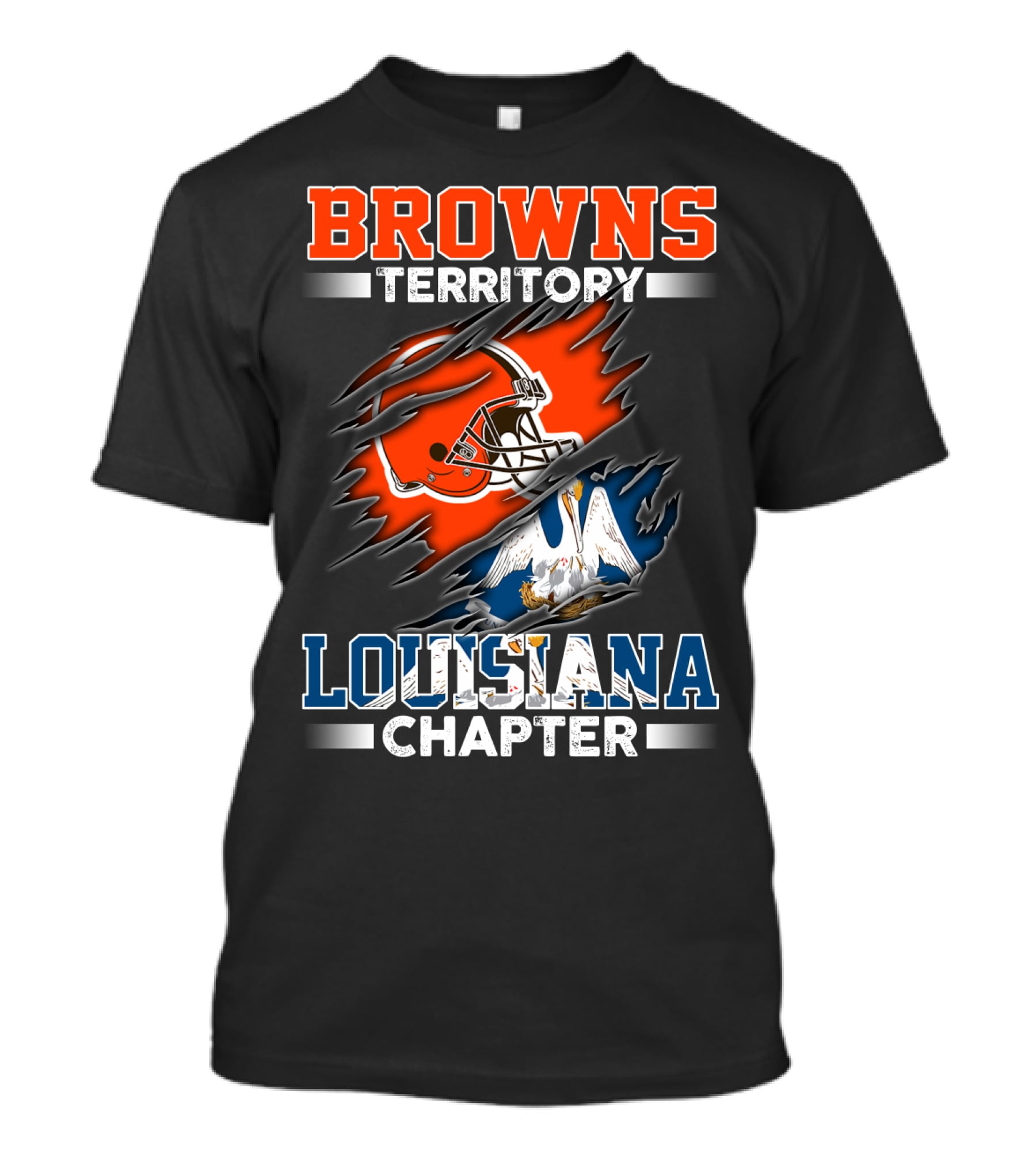 Browns Territory Louisiana Chapter T-Shirt