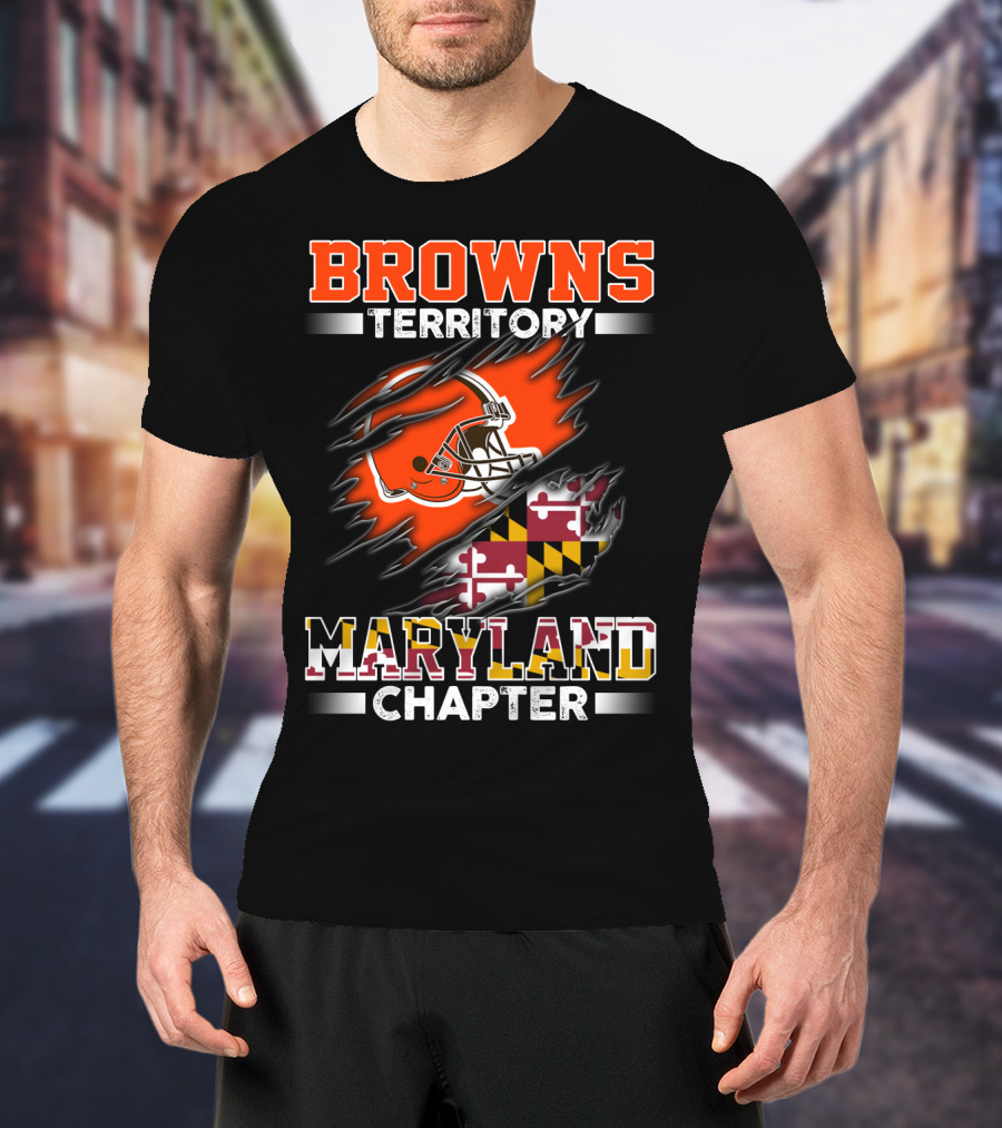 Browns Territory Maryland Chapter T-Shirt