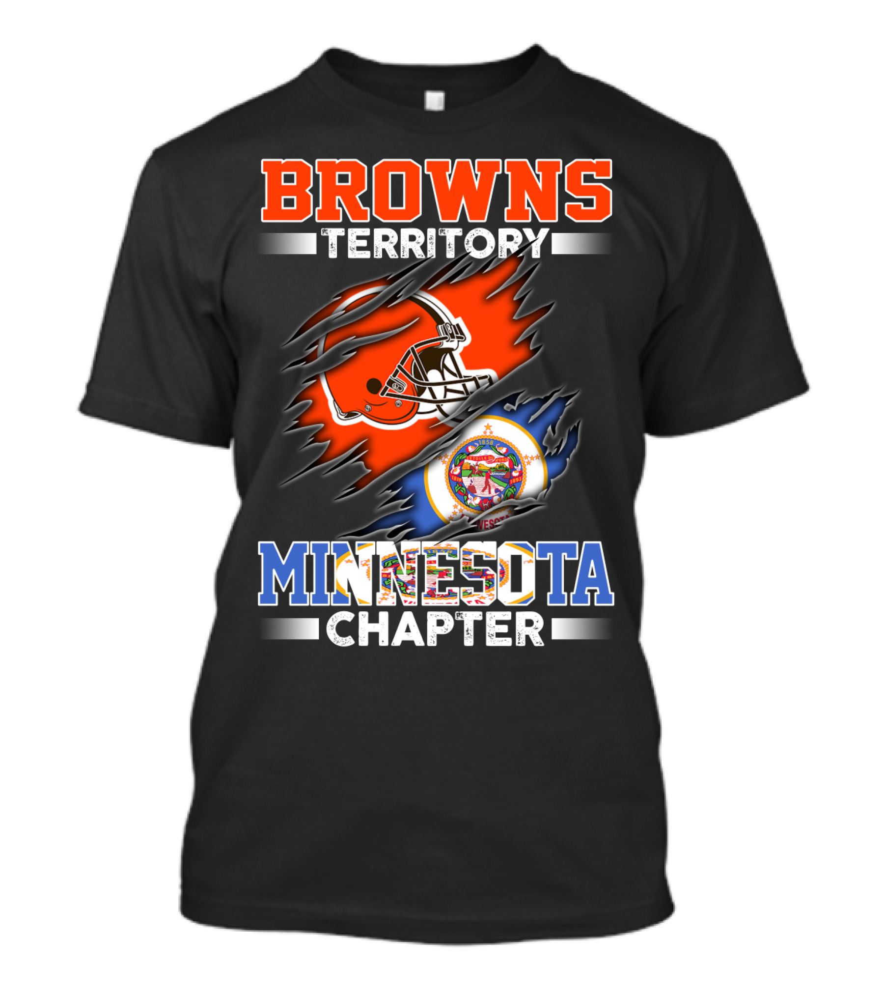 Browns Territory Minnesota Chapter T-Shirt
