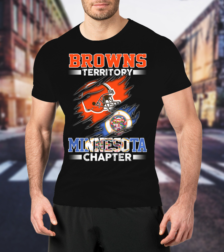 Browns Territory Minnesota Chapter T-Shirt