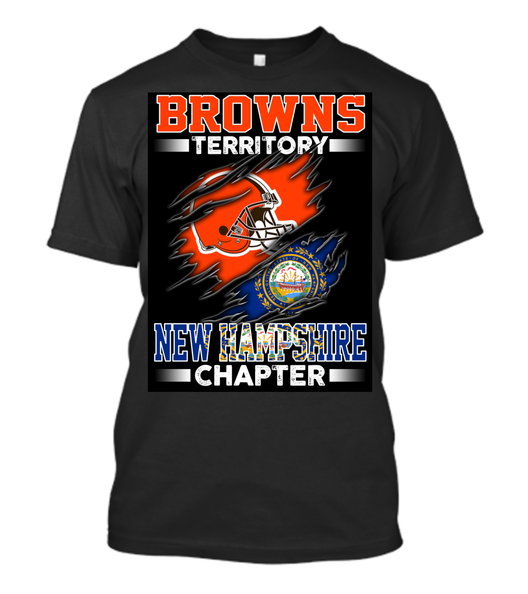 Browns Territory New Hampshire Chapter T-Shirt