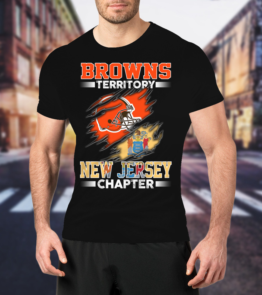 Browns Territory New Jersey Chapter T-Shirt