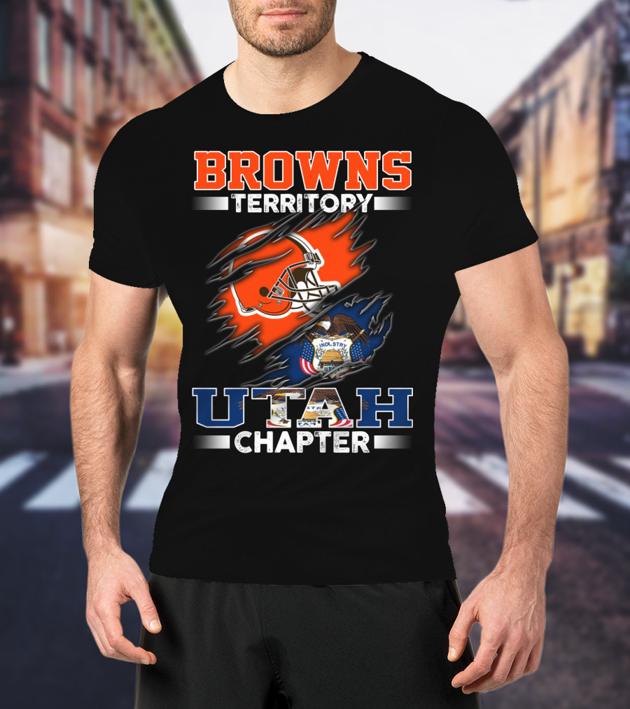 Browns Territory Utah Chapter T-Shirt