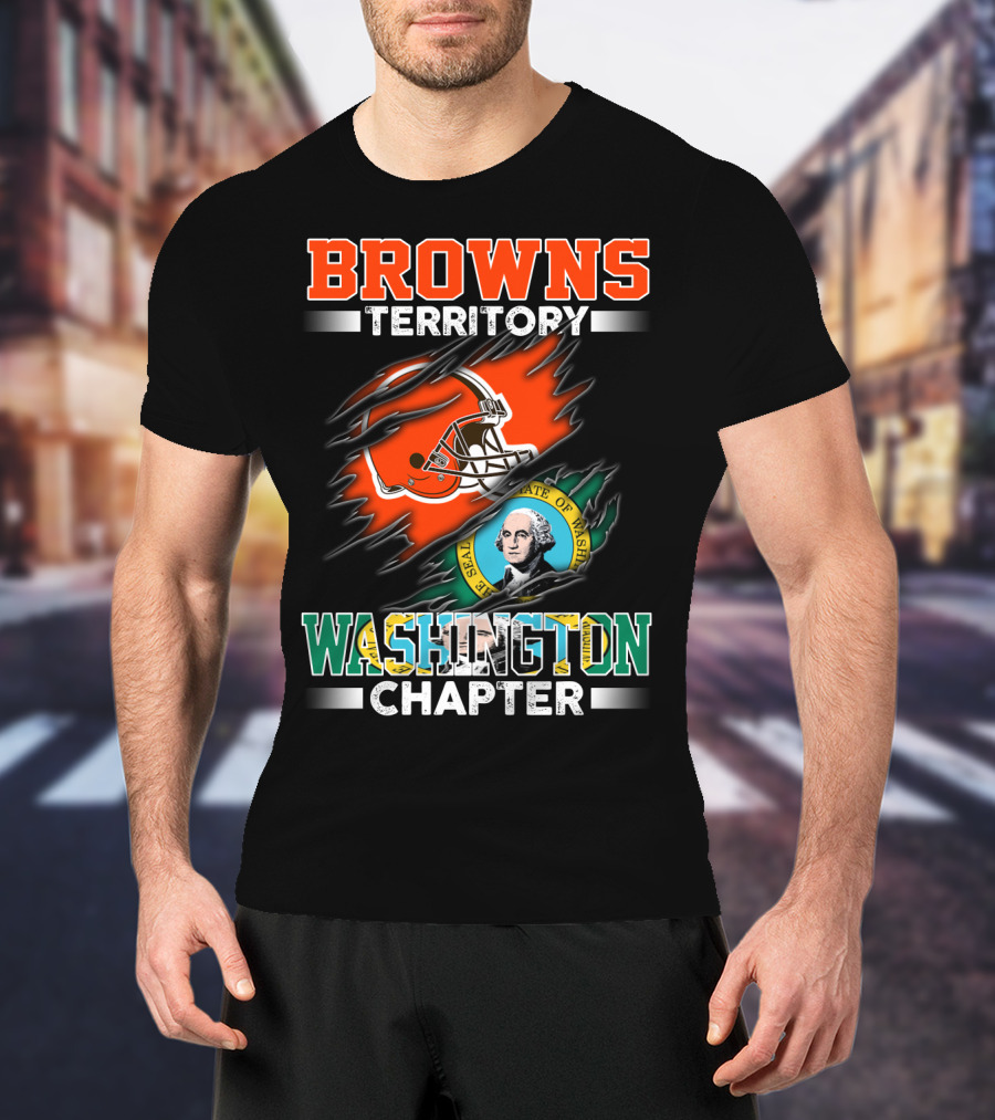 Browns Territory Washington Chapter T-Shirt