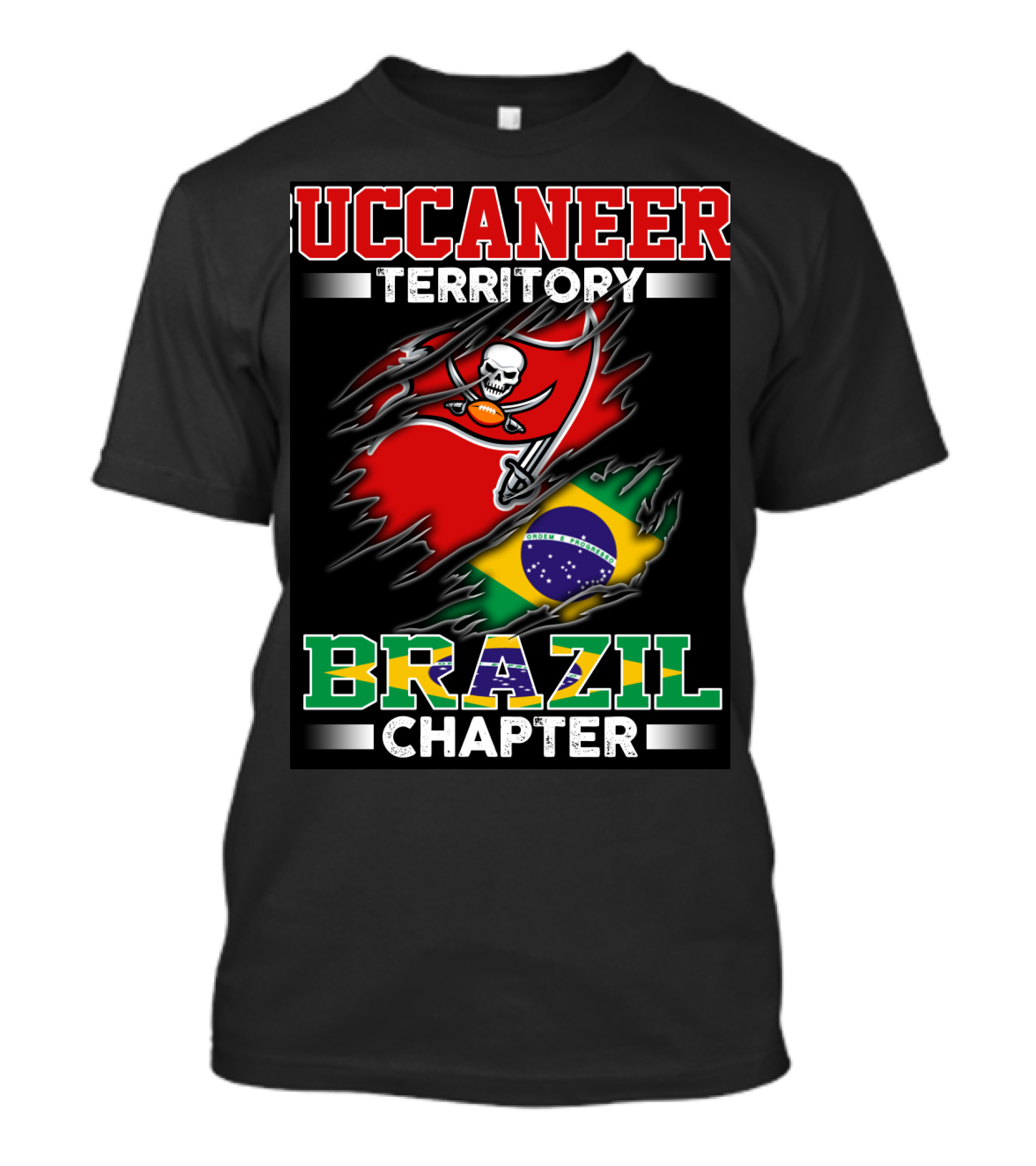 Buccaneer Territory Brazil Chapter T-Shirt
