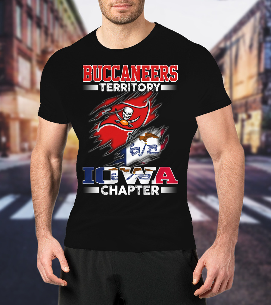 Buccaneers Territory Iowa Chapter T-Shirt