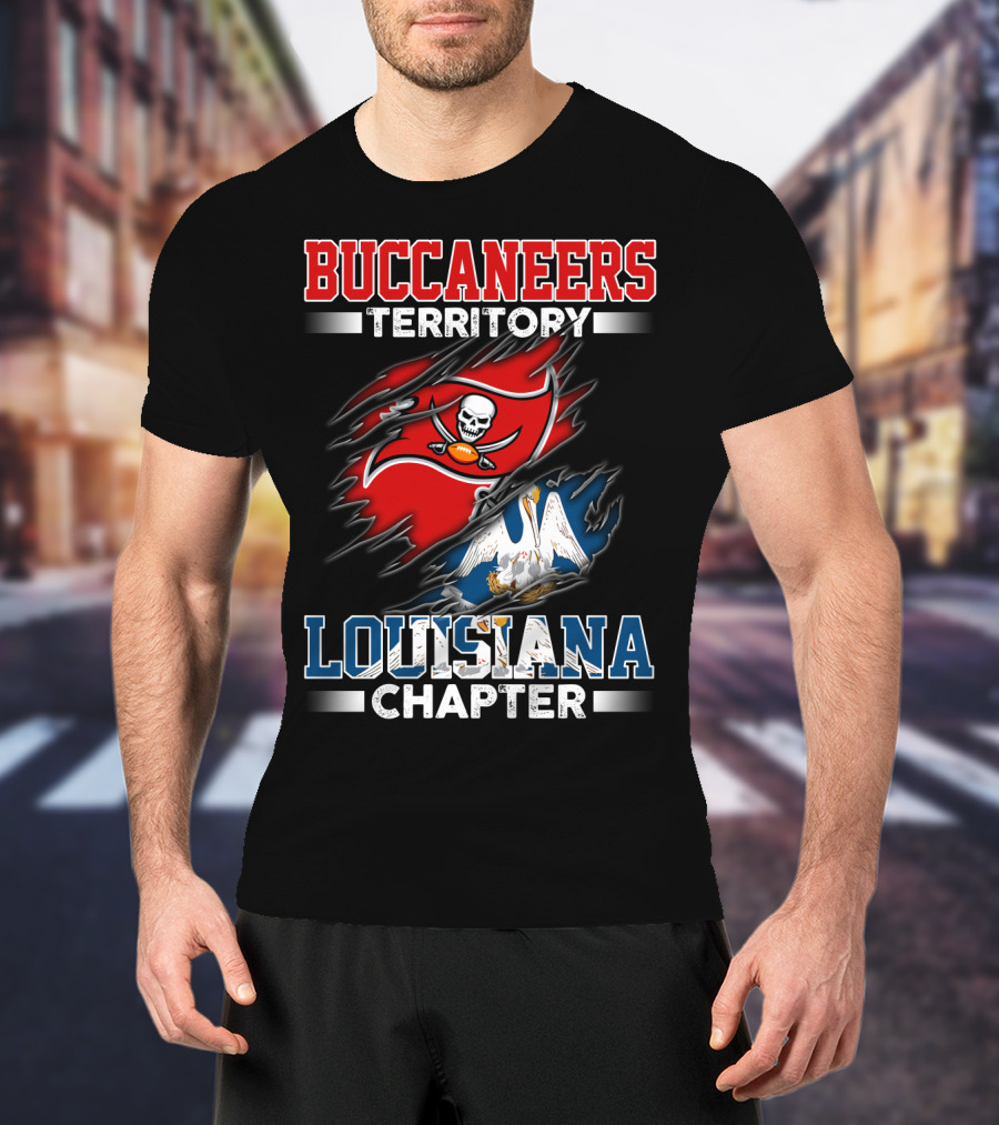 Buccaneers Territory Louisiana Chapter T-Shirt