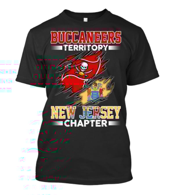 Buccaneers Territory New Jersey Chapter T-Shirt