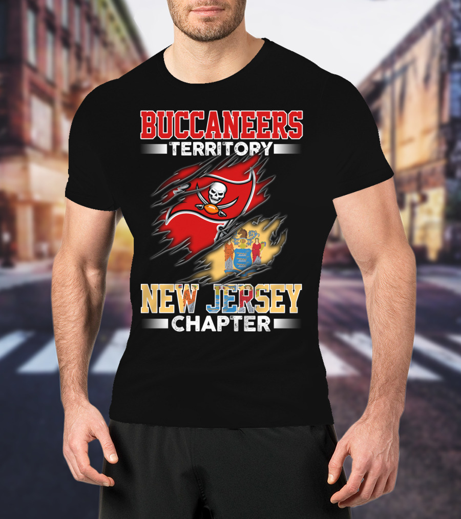 Buccaneers Territory New Jersey Chapter T-Shirt
