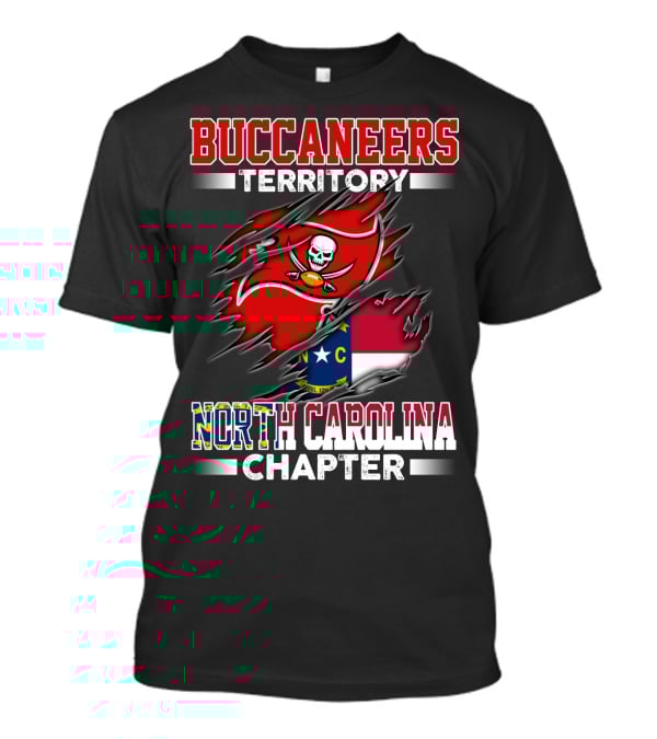 Buccaneers Territory North Carolina Chapter T-Shirt