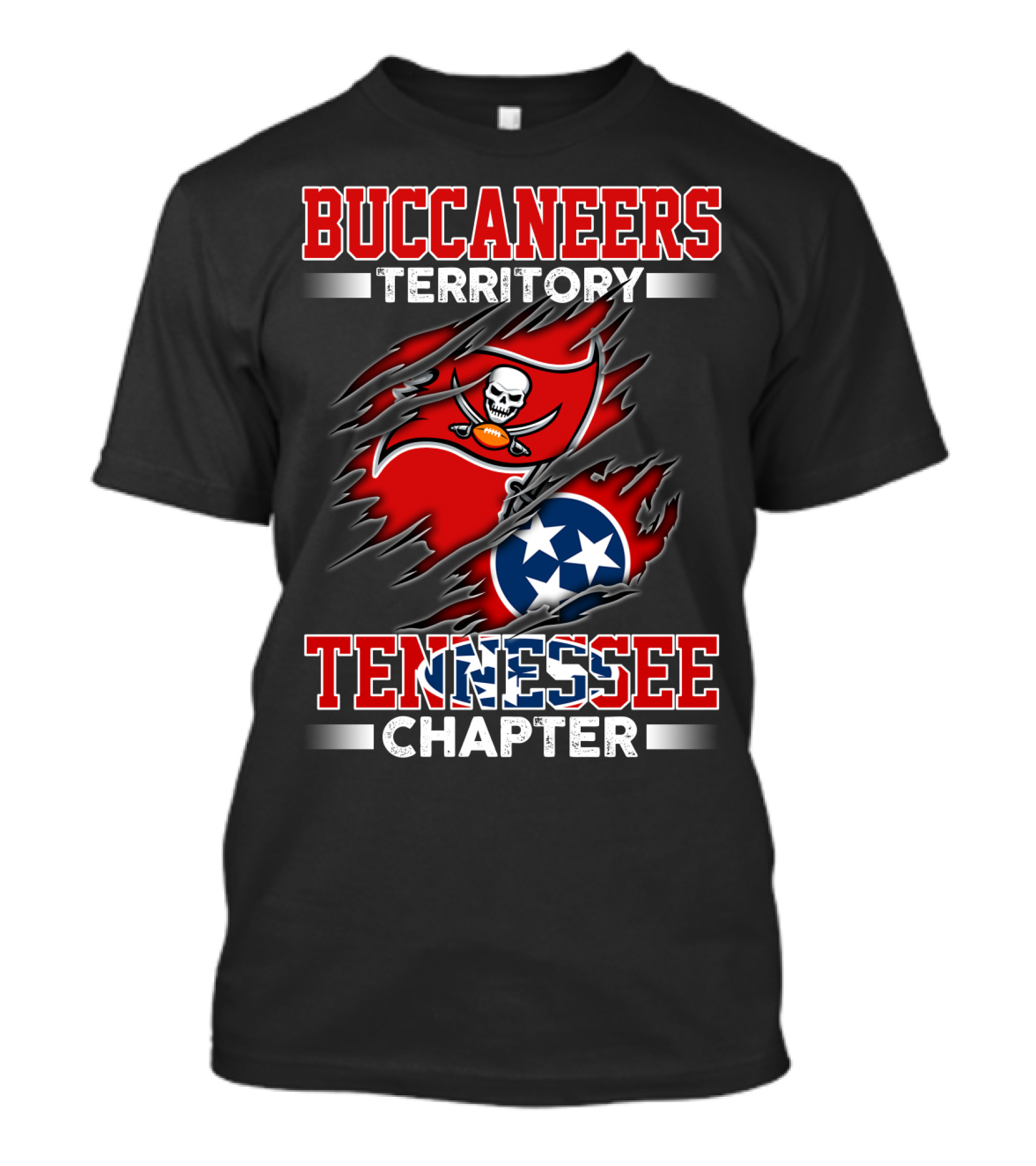 Buccaneers Territory Tennessee Chapter T-Shirt