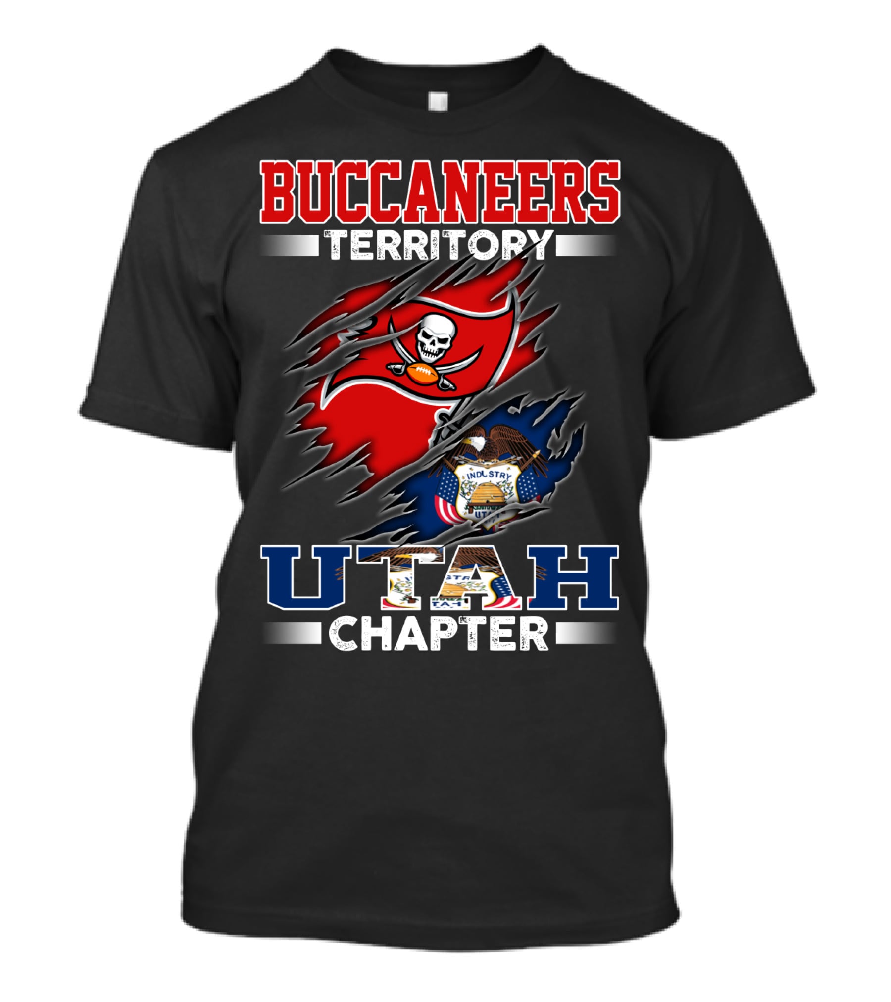 Buccaneers Territory Utah Chapter T-Shirt