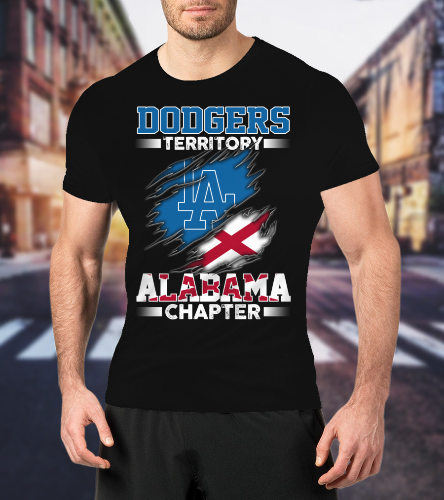 Dodgers Territory LA Alabama Chapter T-Shirt