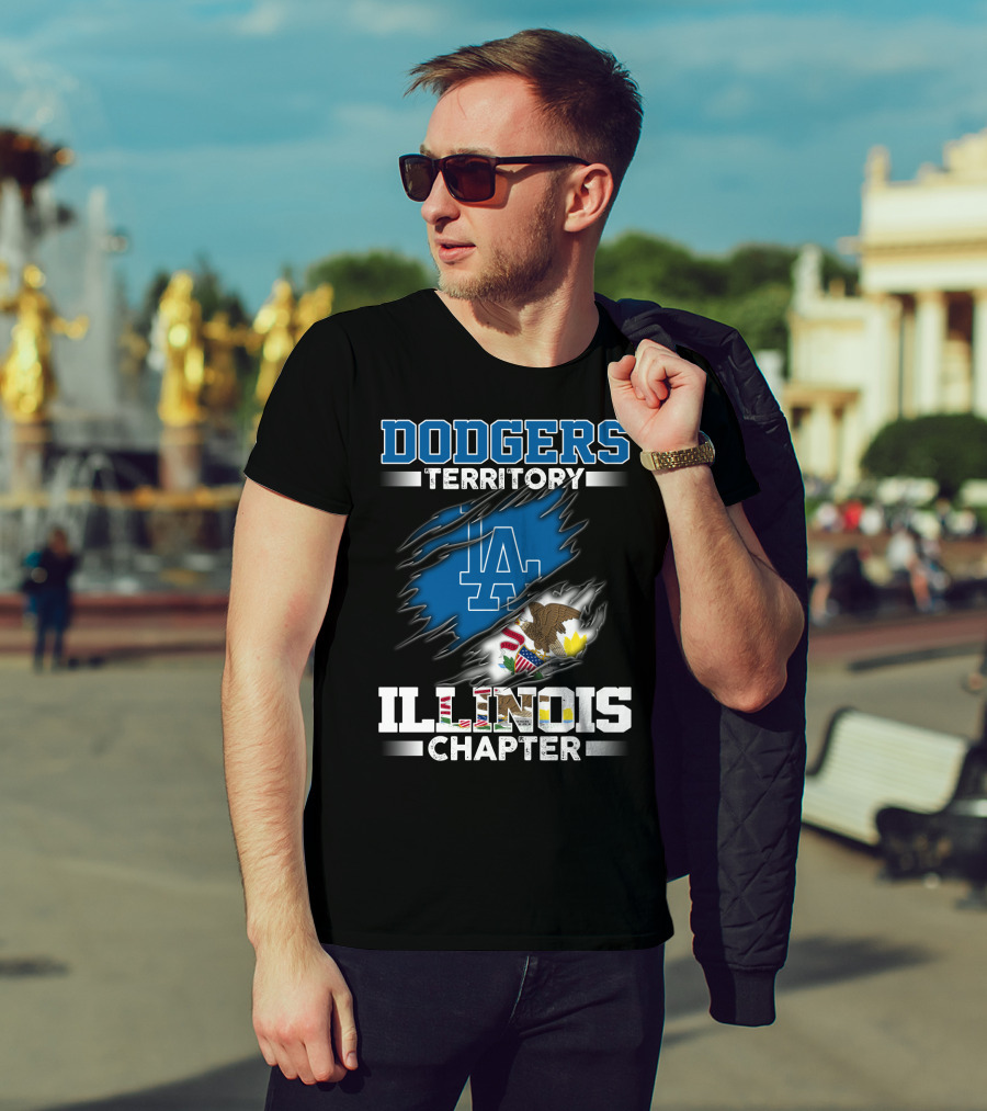 Dodgers Territory LA Illinois Chapter T-Shirt