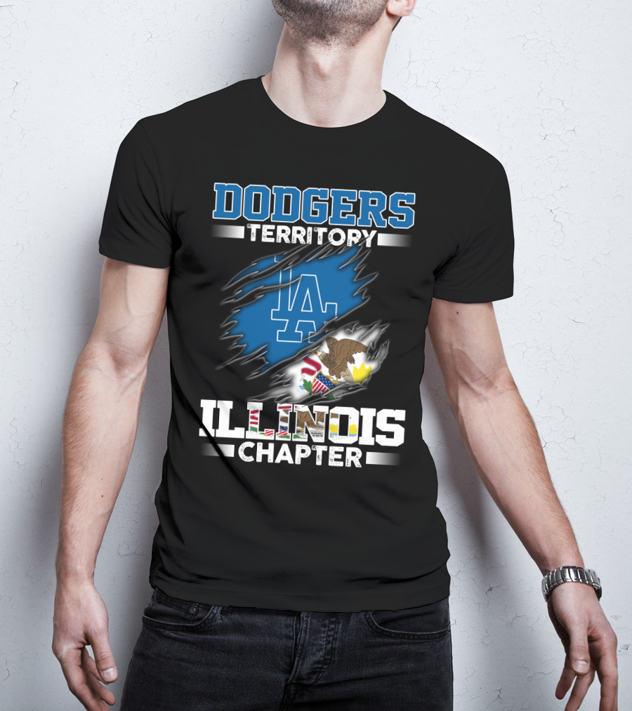 Dodgers Territory LA Illinois Chapter T-Shirt