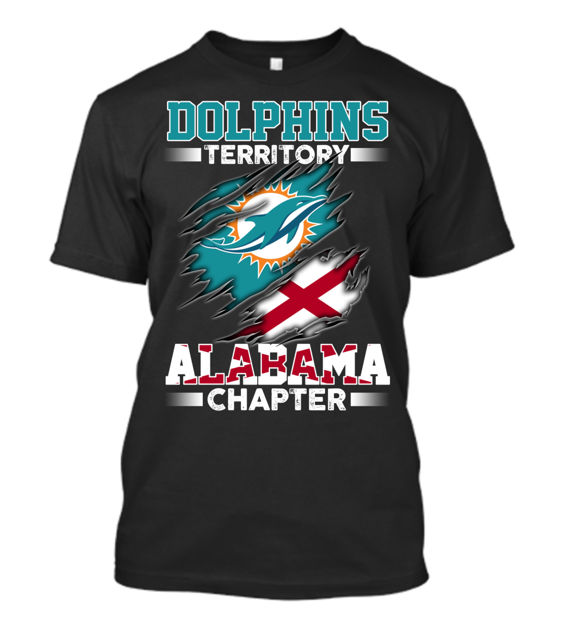 Dolphins Territory Alabama Chapter T-Shirt