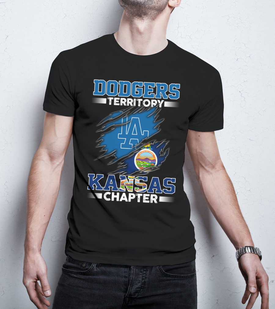 Dodgers Territory LA Kansas Chapter T-Shirt