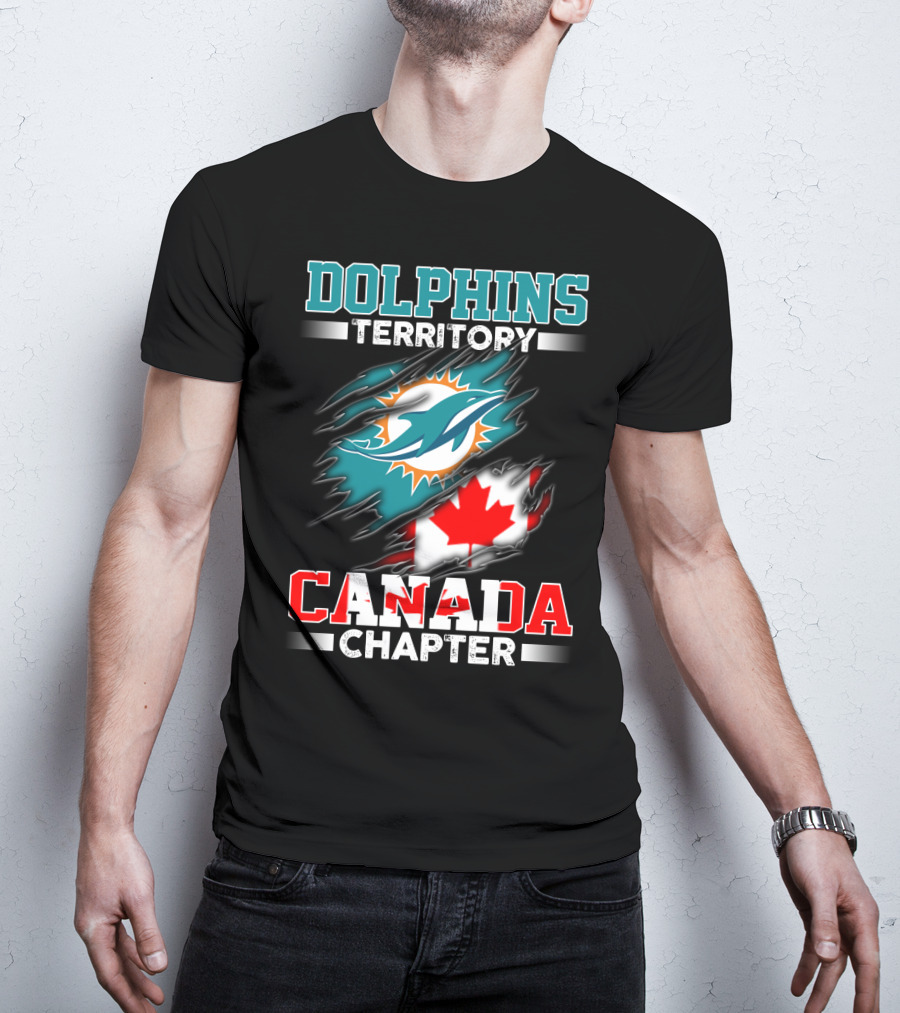 Dolphins Territory Canada Chapter T-Shirt