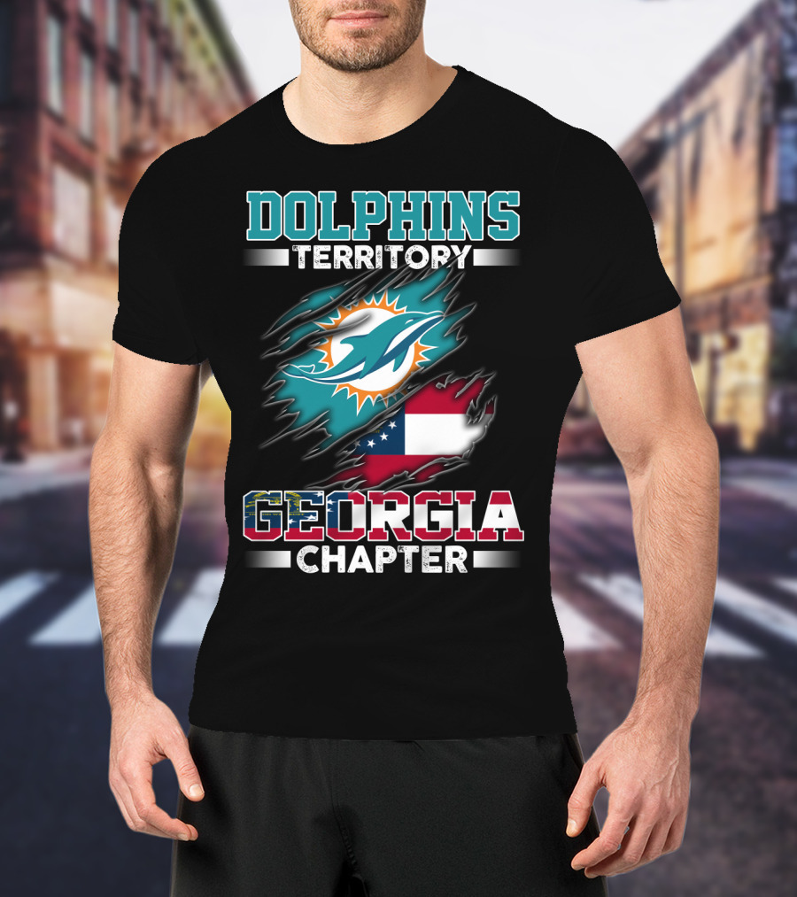 Dolphins Territory Georgia Chapter T-Shirt