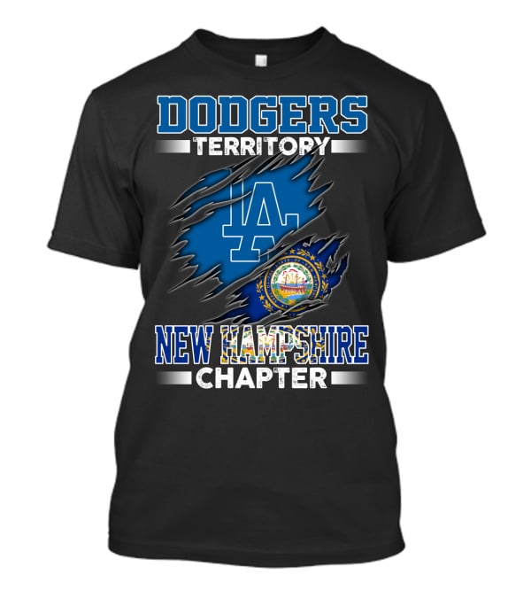 Dodgers Territory LA New Hampshire Chapter T-Shirt