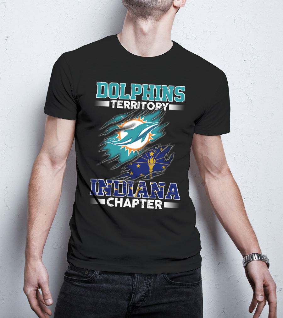 Dolphins Territory Indiana Chapter T-Shirt