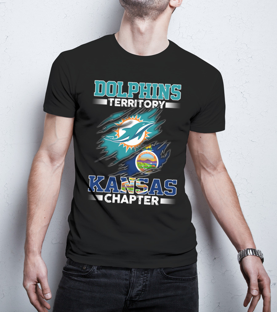 Dolphins Territory Kansas Chapter T-Shirt
