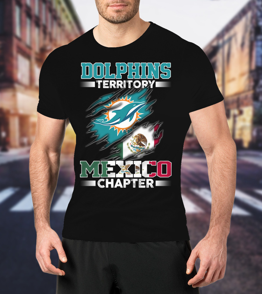 DOLPHINS TERRITORY MEXICO CHAPTER T-Shirt