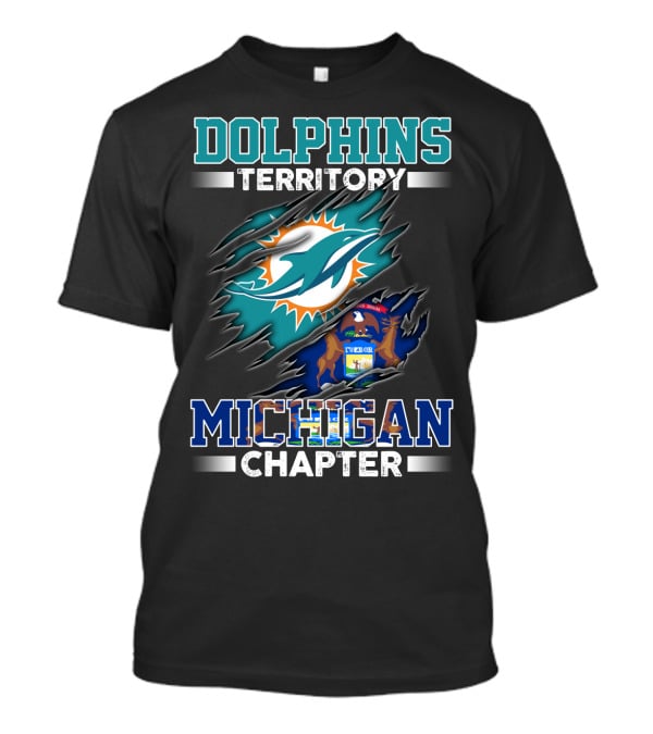 Dolphins Territory Michigan Chapter T-Shirt