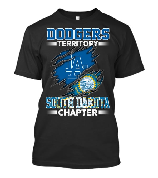 Dodgers Territory South Dakota Chapter T-Shirt