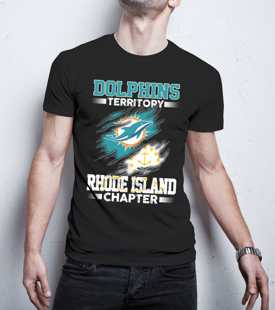 Dolphins Territory Rhode Island Chapter T-Shirt