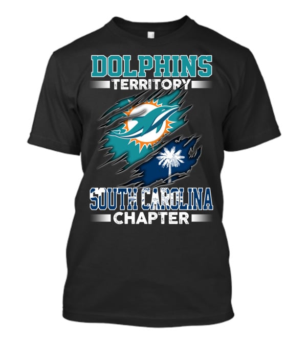 Dolphins Territory South Carolina Chapter T-Shirt