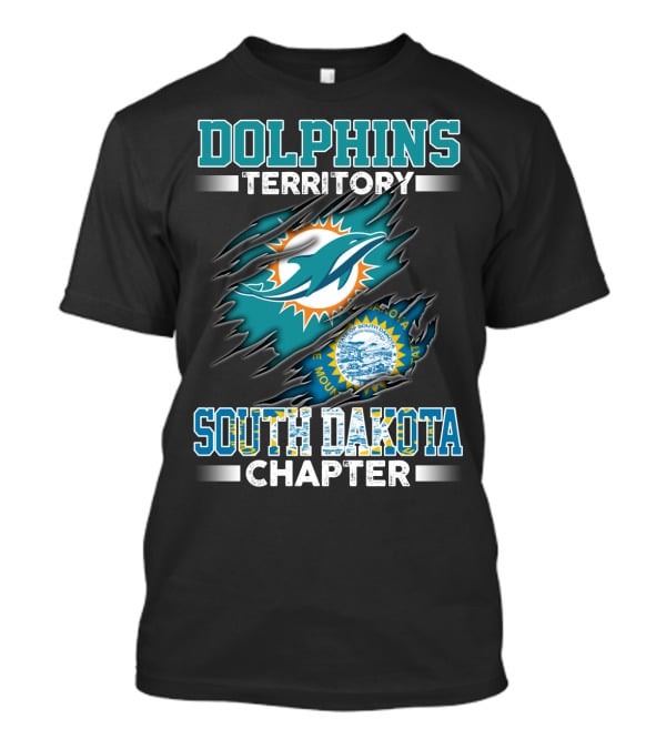 Dolphins Territory South Dakota Chapter T-Shirt