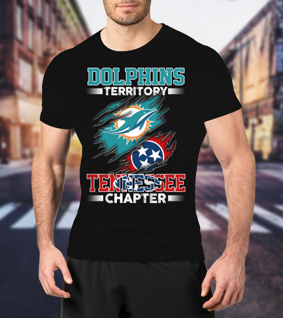 Dolphins Territory Tennessee Chapter T-Shirt