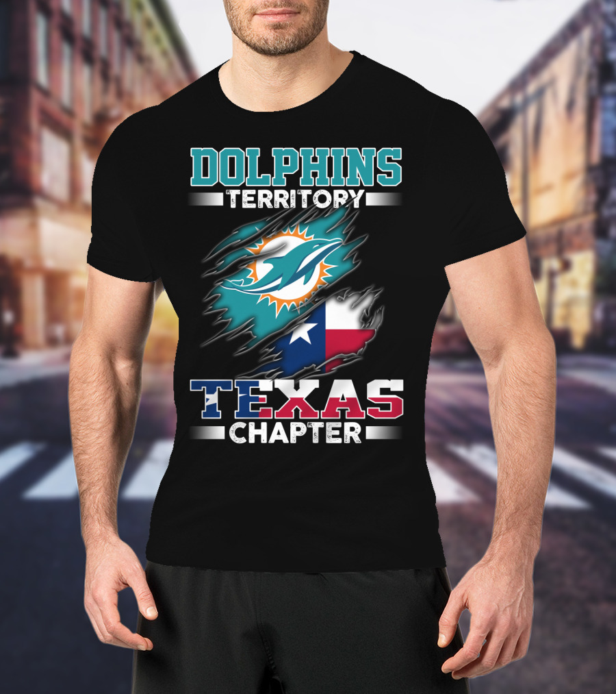 Dolphins Territory Texas Chapter T-Shirt