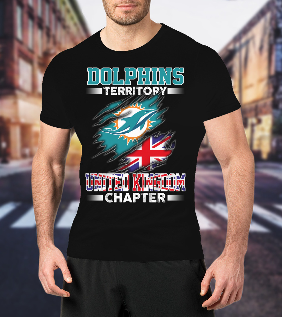 Dolphins Territory United Kingdom Chapter T-Shirt