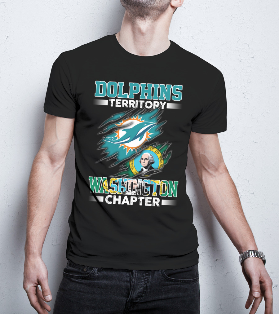Dolphins Territory Washington Chapter T-Shirt