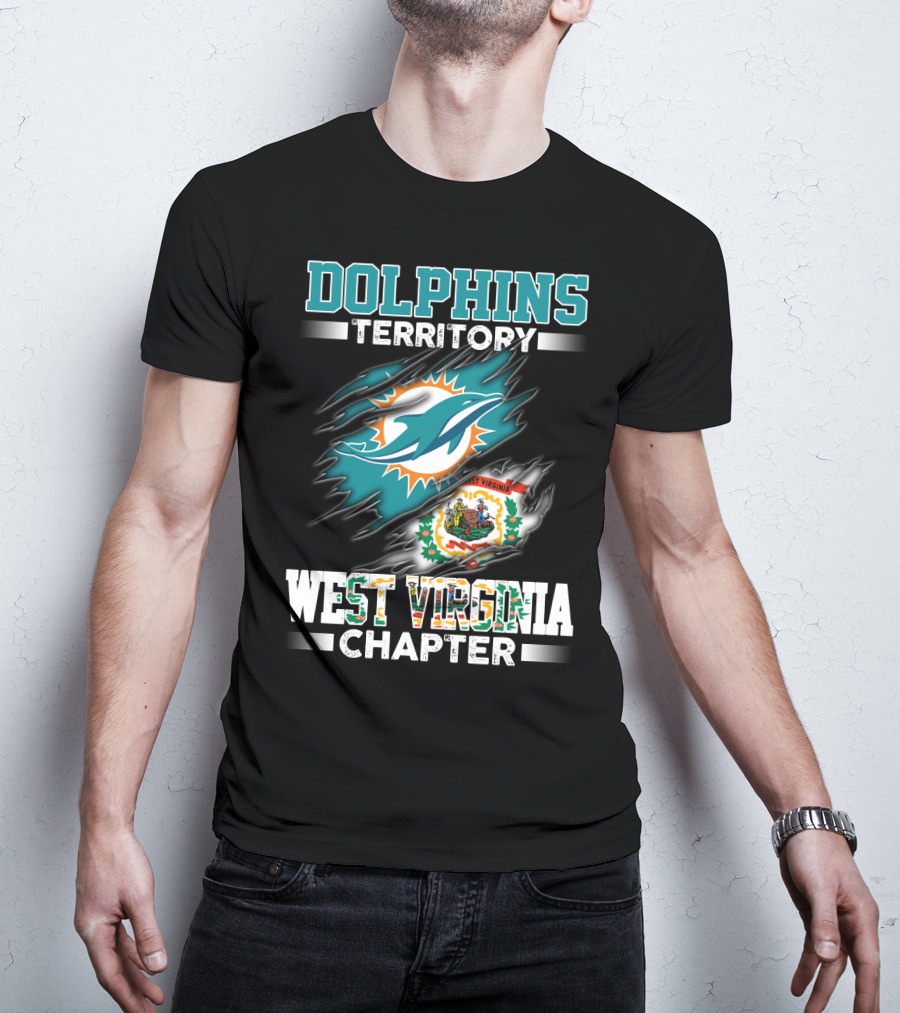DOLPHINS TERRITORY WEST VIRGINIA CHAPTER T-Shirt