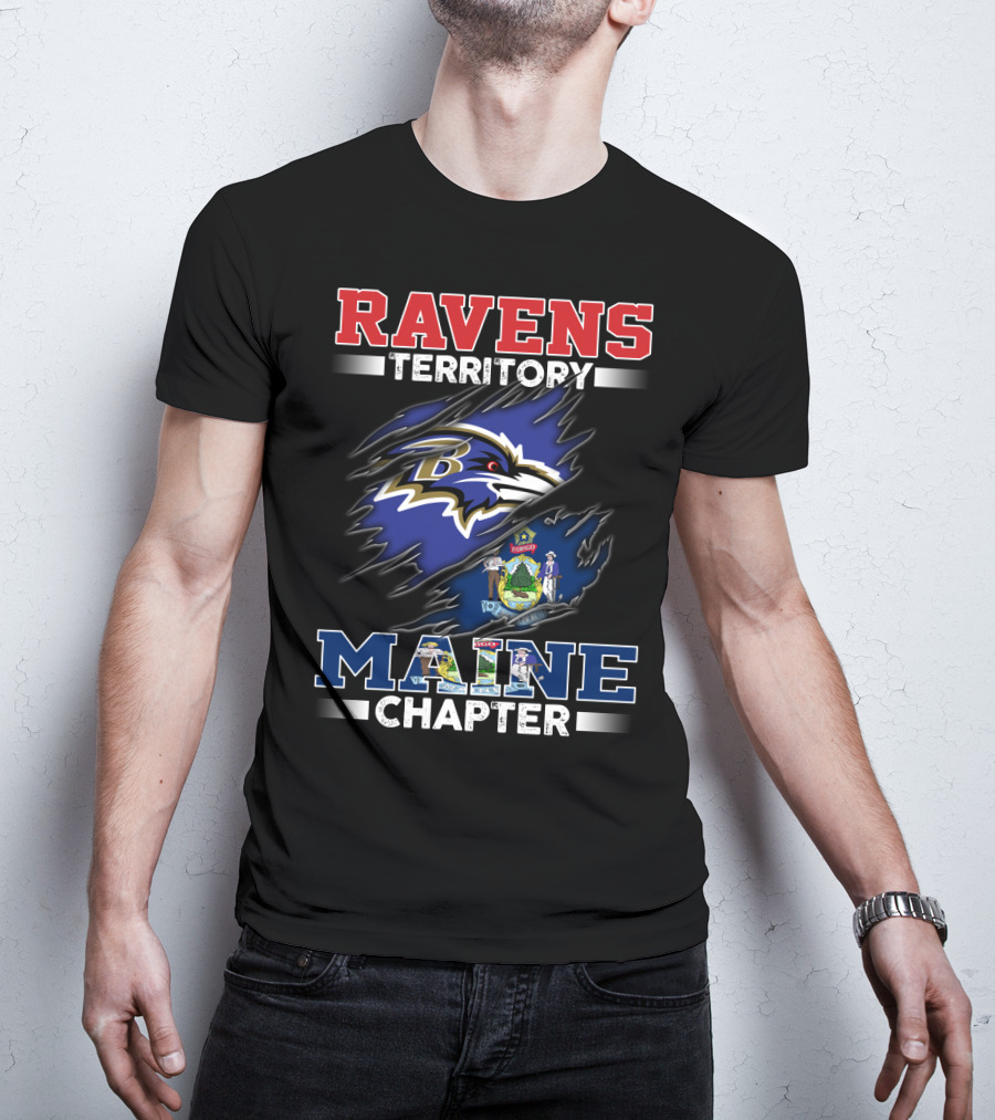 Ravens Territory Maine Chapter T-Shirt