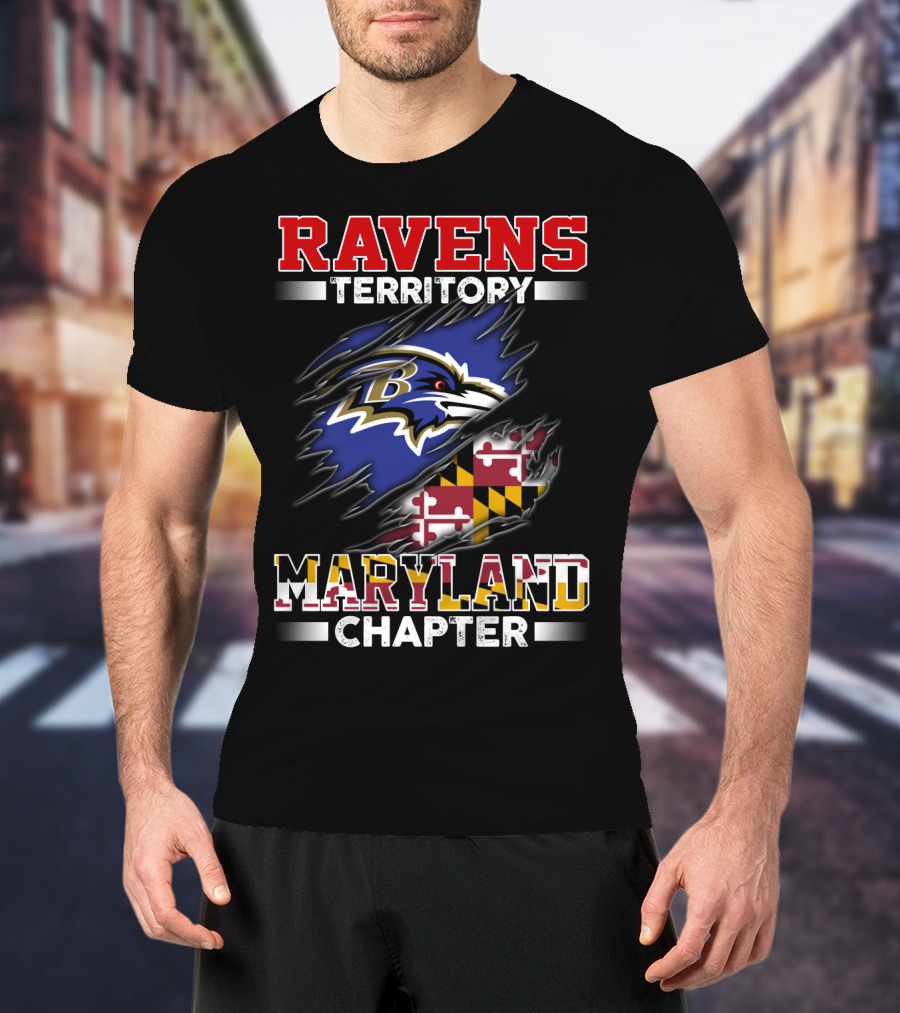 Ravens Territory Maryland Chapter T-Shirt