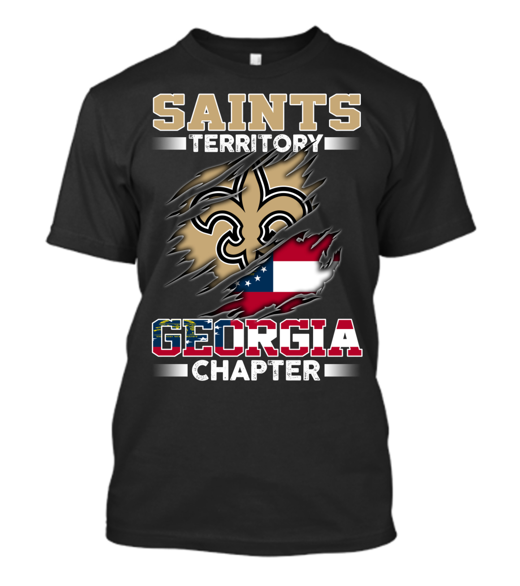 Saints Territory Georgia Chapter T-Shirt