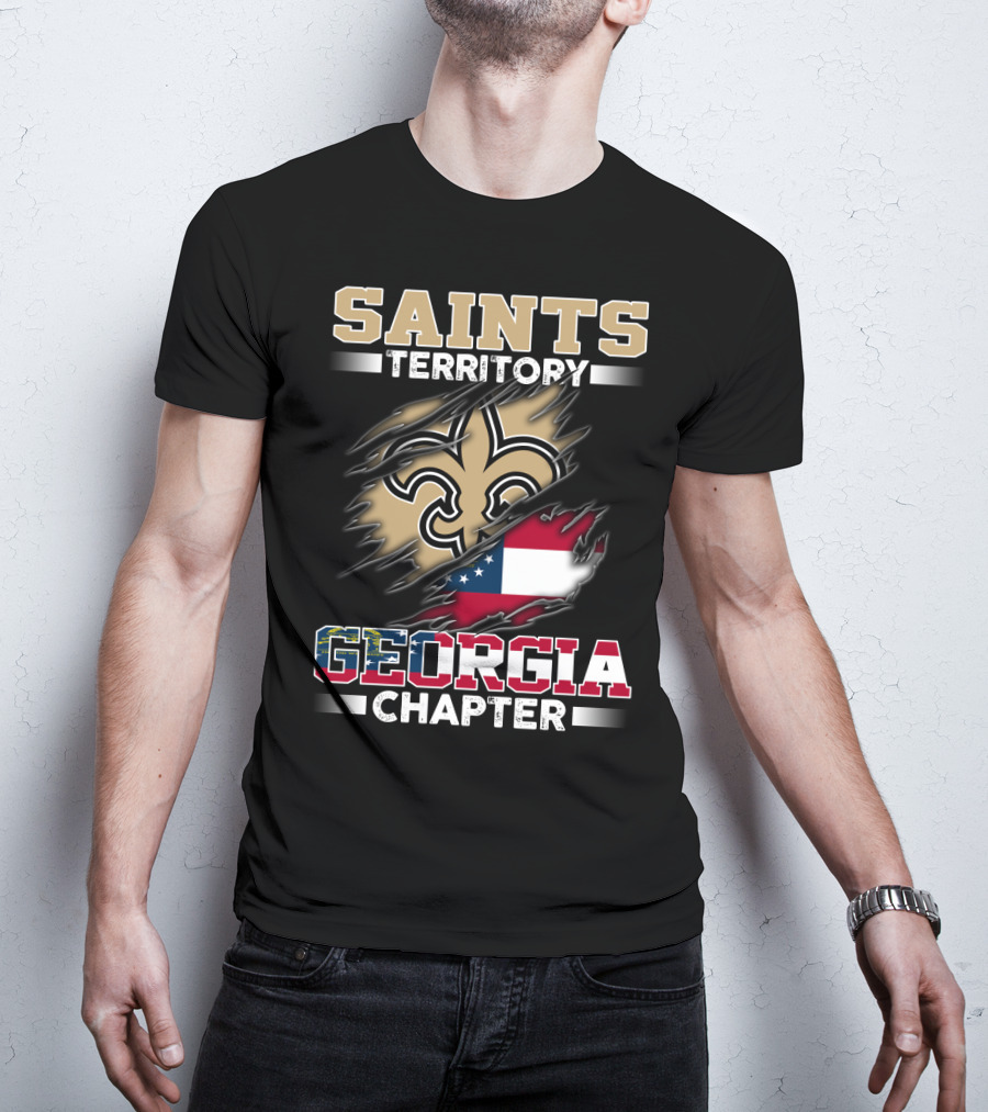 Saints Territory Georgia Chapter T-Shirt