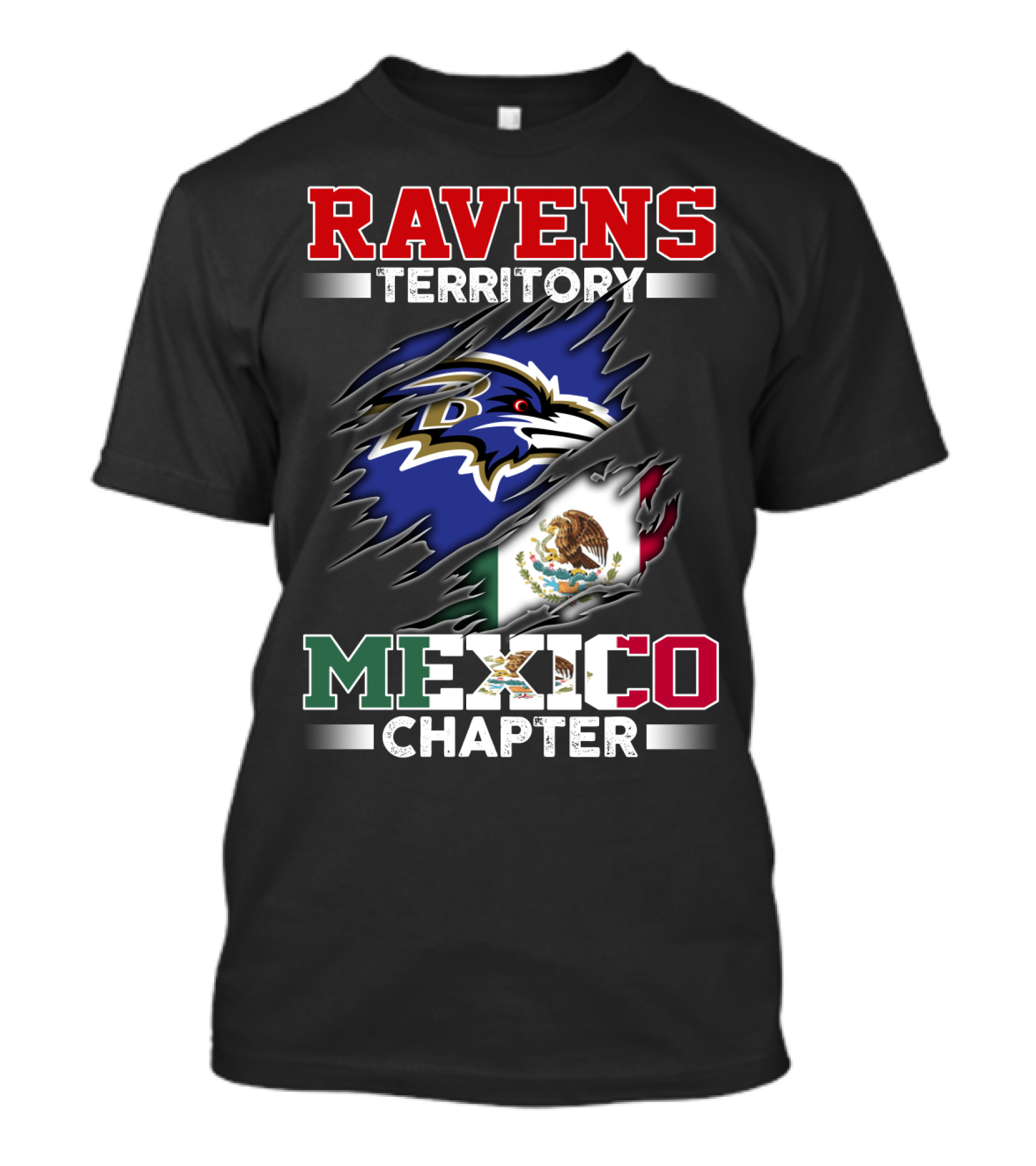 Ravens Territory Mexico Chapter T-Shirt