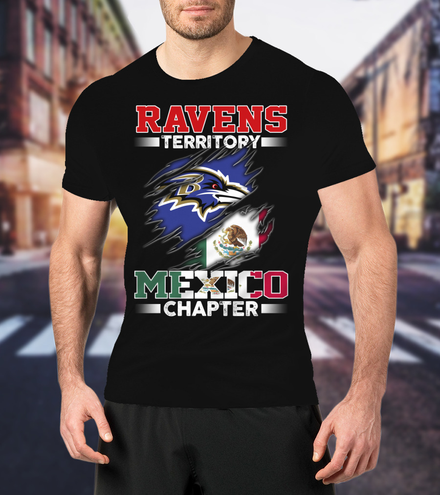 Ravens Territory Mexico Chapter T-Shirt