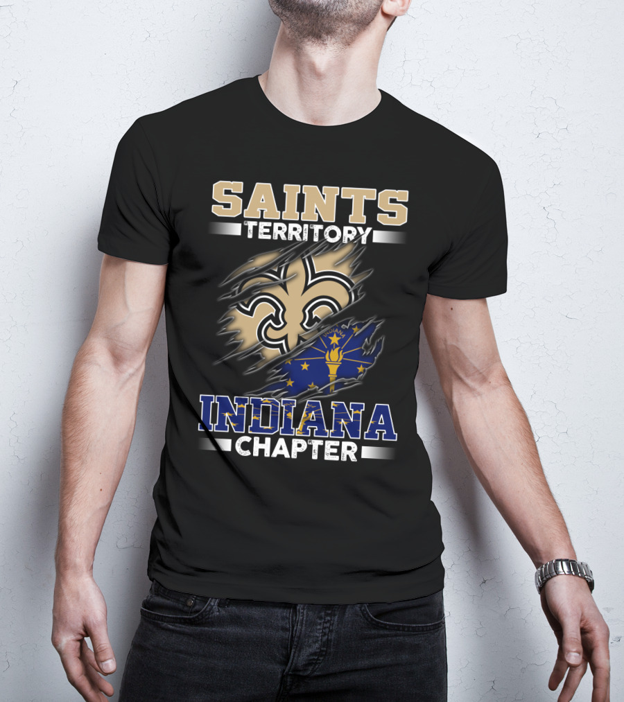 Saints Territory Indiana Chapter T-Shirt