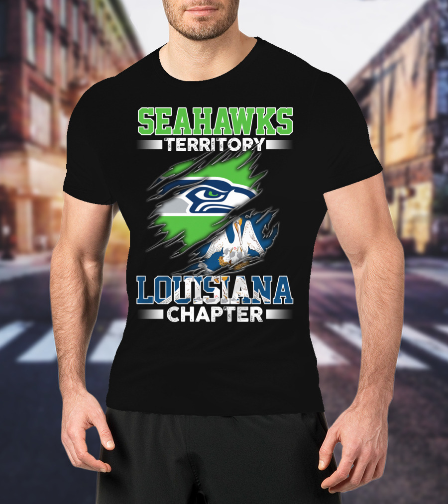 Seahawks Territory Louisiana Chapter T-Shirt
