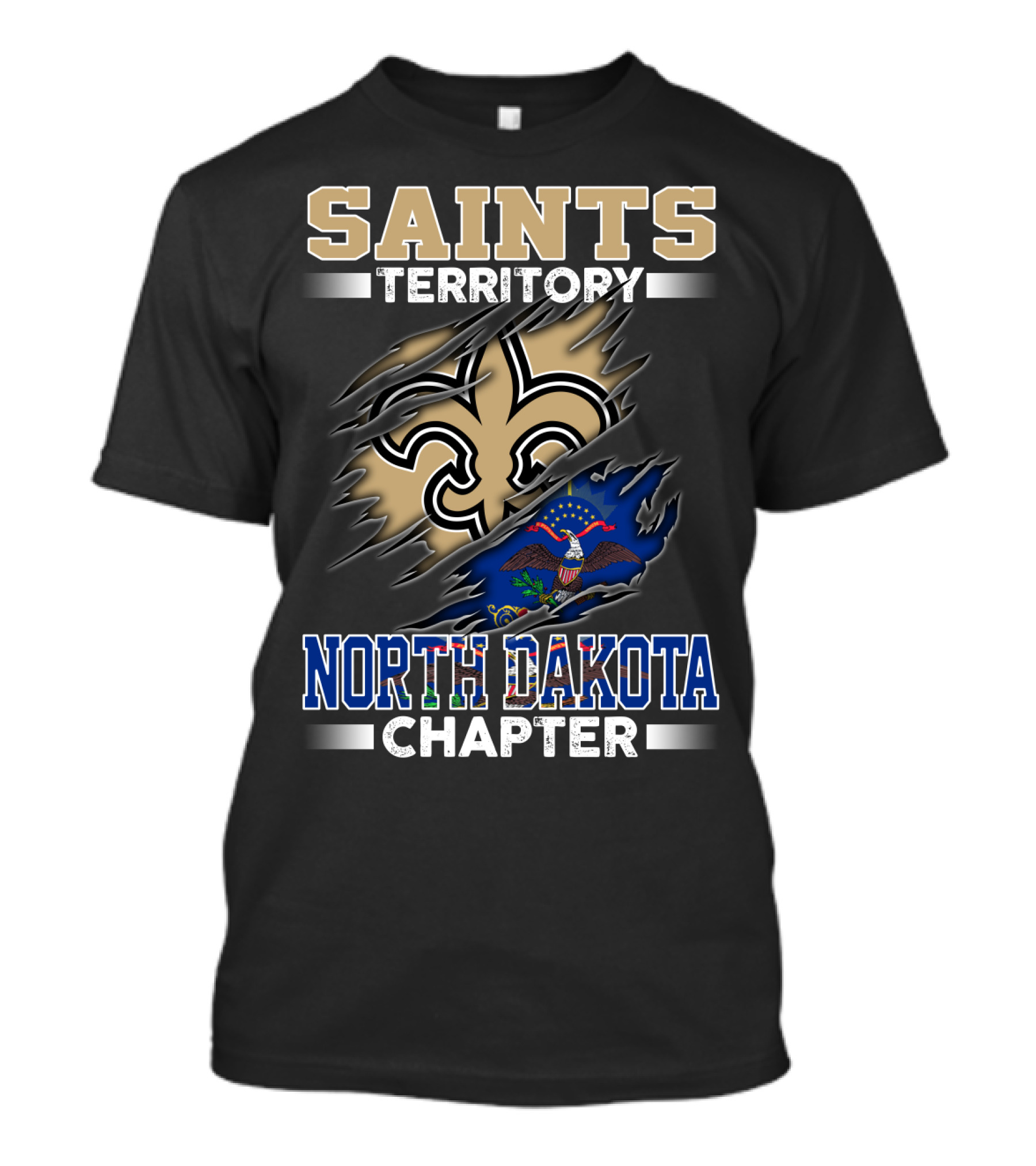 Saints Territory North Dakota Chapter T-Shirt
