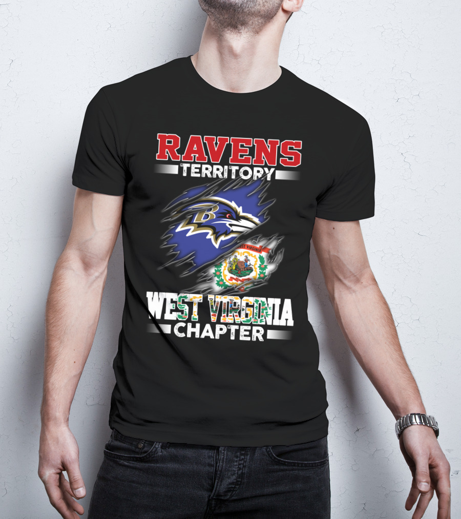 Ravens Territory West Virginia Chapter T-Shirt