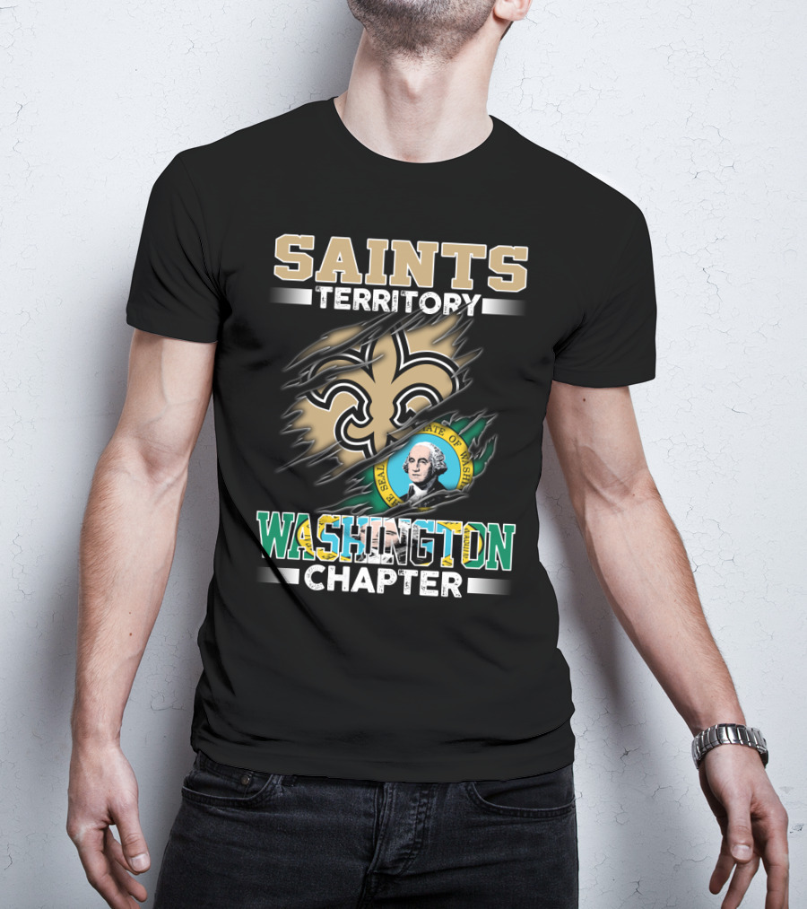 Saints Territory Washington Chapter T-Shirt