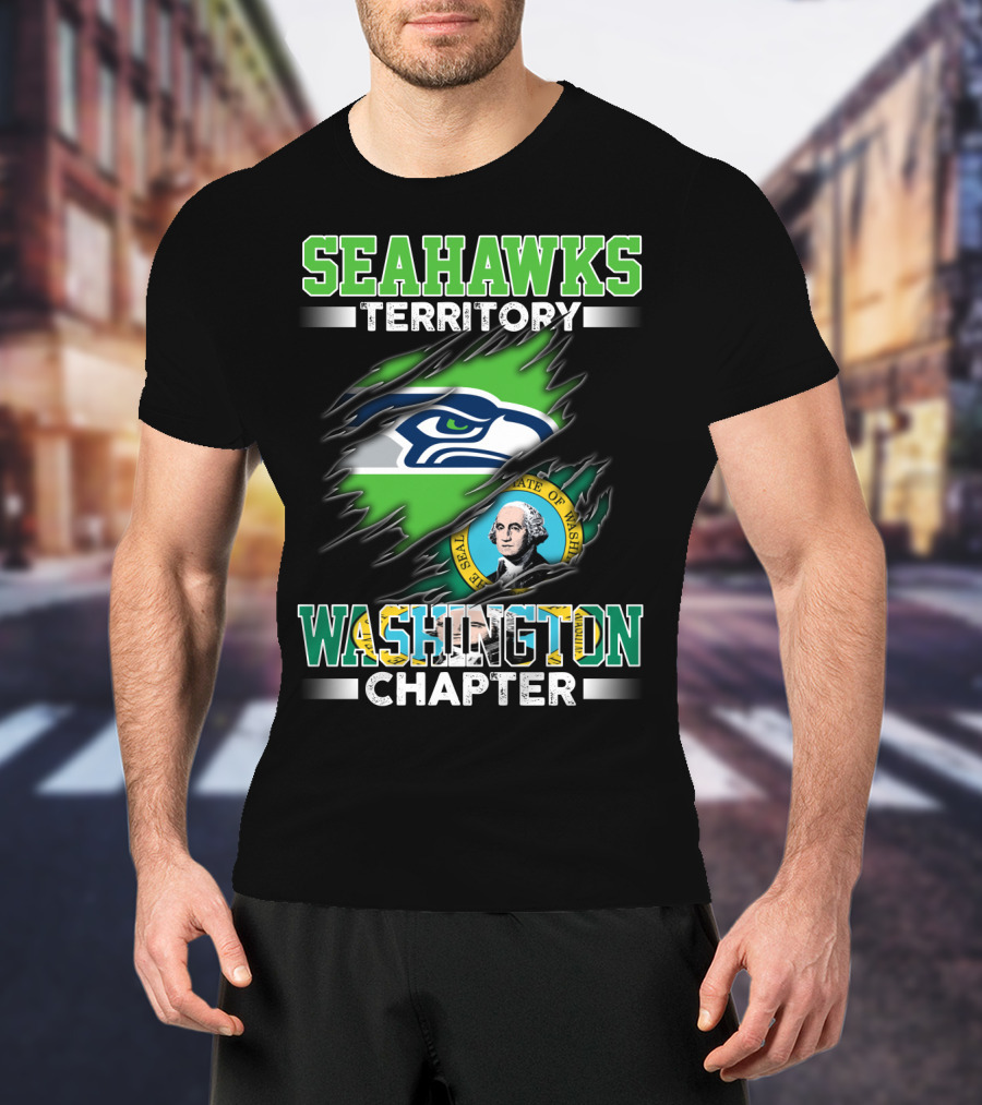 Seattle Seahawks Territory Washington Chapter T-Shirt